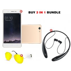 3 in 1 Bundle Offer , Lenosed F4, Bluetooth Stereo Headset with Micro SD Support & FM Radio, HBS-TF730, Bonus Clip Hd Night Vision Glasses, N07470